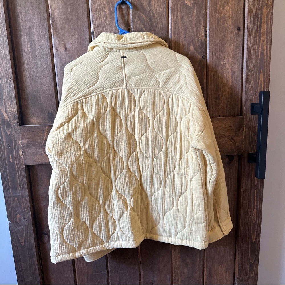 O’Neill Emet Quilted Jacket - Yellow - L - Picture 6 of 7